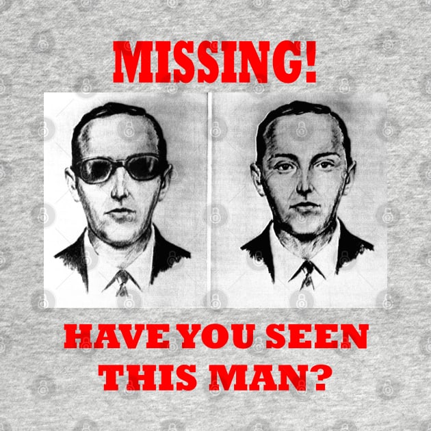 D.B.Cooper Still Missing by GeekIncStudios